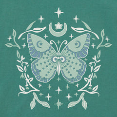 Women's Divine Butterfly Short Sleeve Crusher Boxy Tee