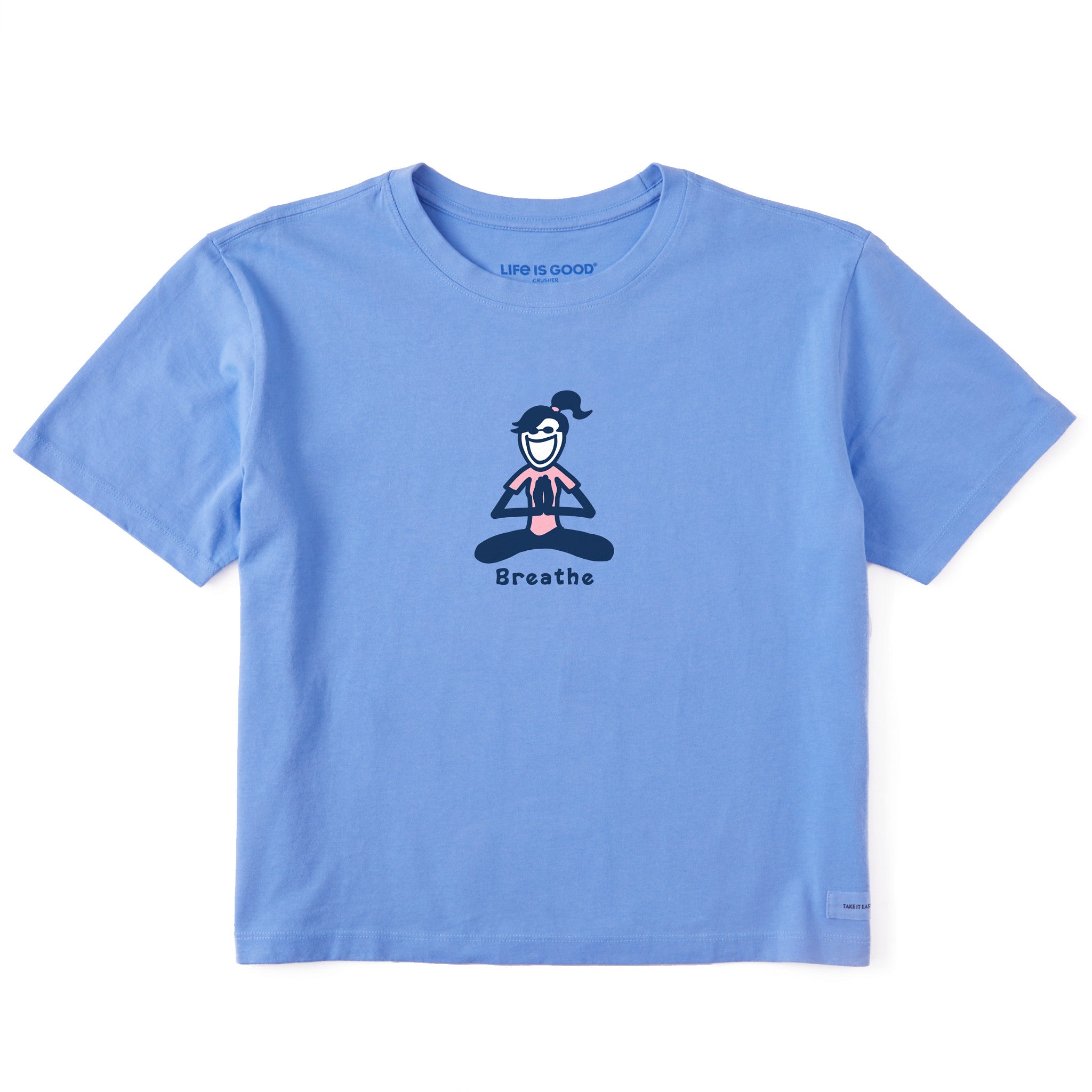 Women's Jackie Breathe Short Sleeve Crusher Boxy Tee