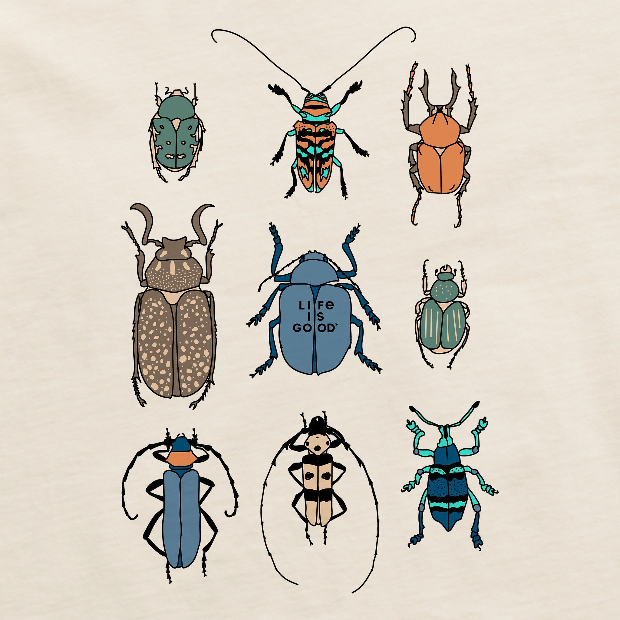 Women's Cool Bug Grid Short Sleeve Crusher Tee