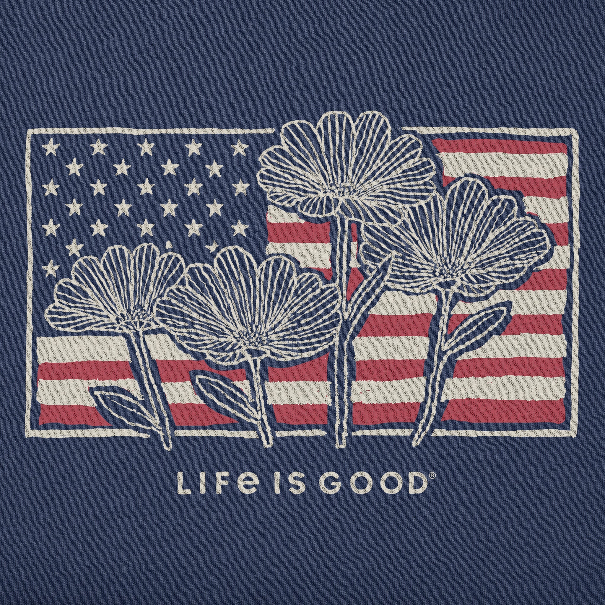Women's Flower Flag Crusher Tank