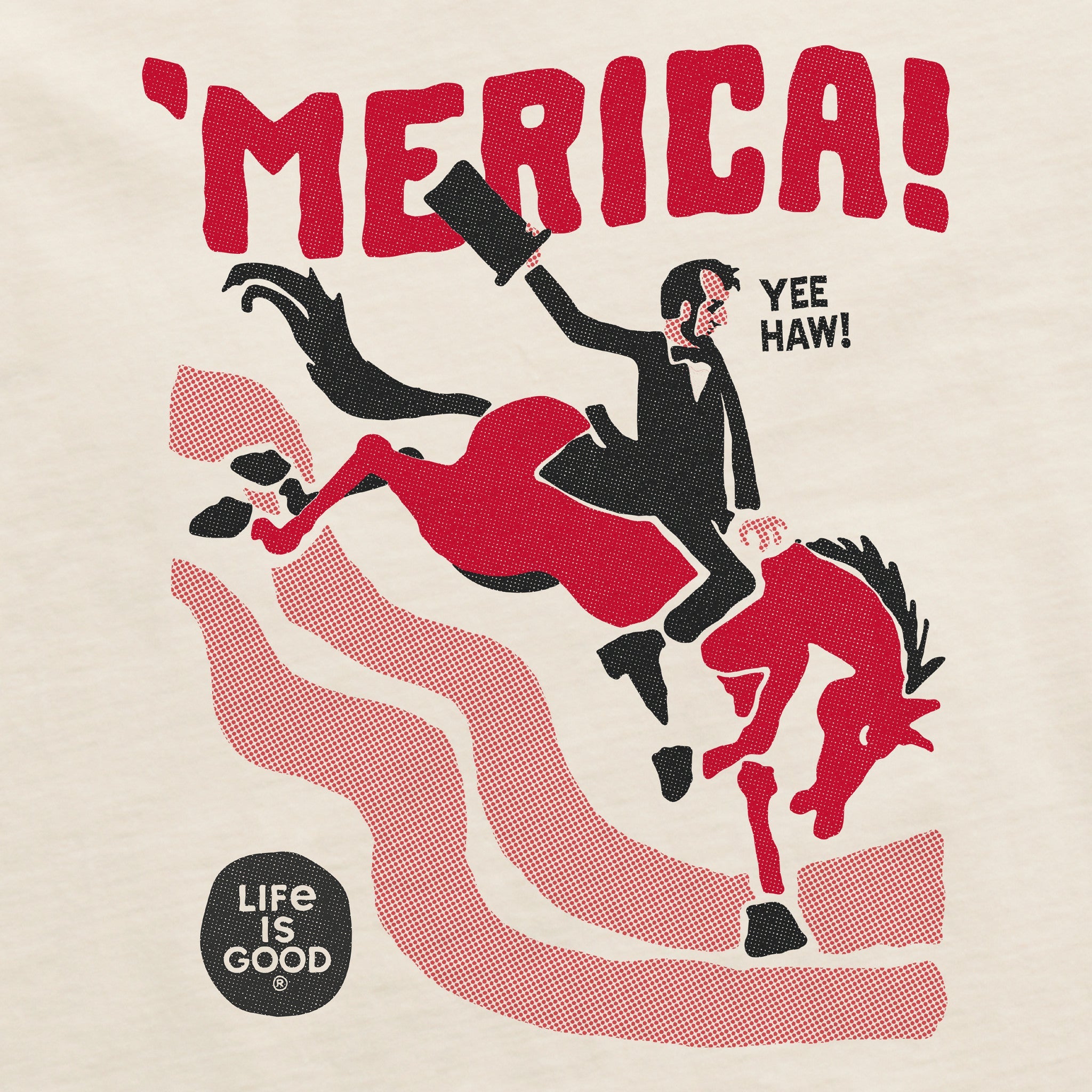 Women's Abemerica Short Sleeve Crusher Boxy Tee