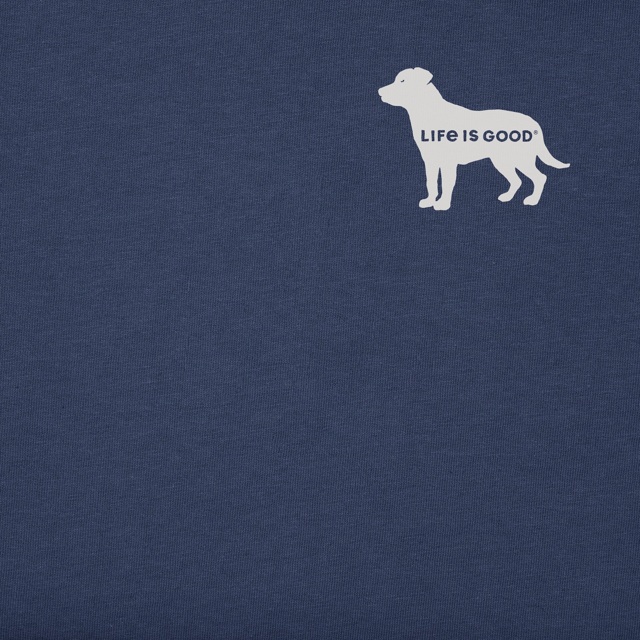 Men's Home of My Dog Flag Short Sleeve Tee