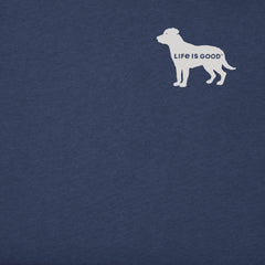 Men's Home of My Dog Flag Short Sleeve Tee