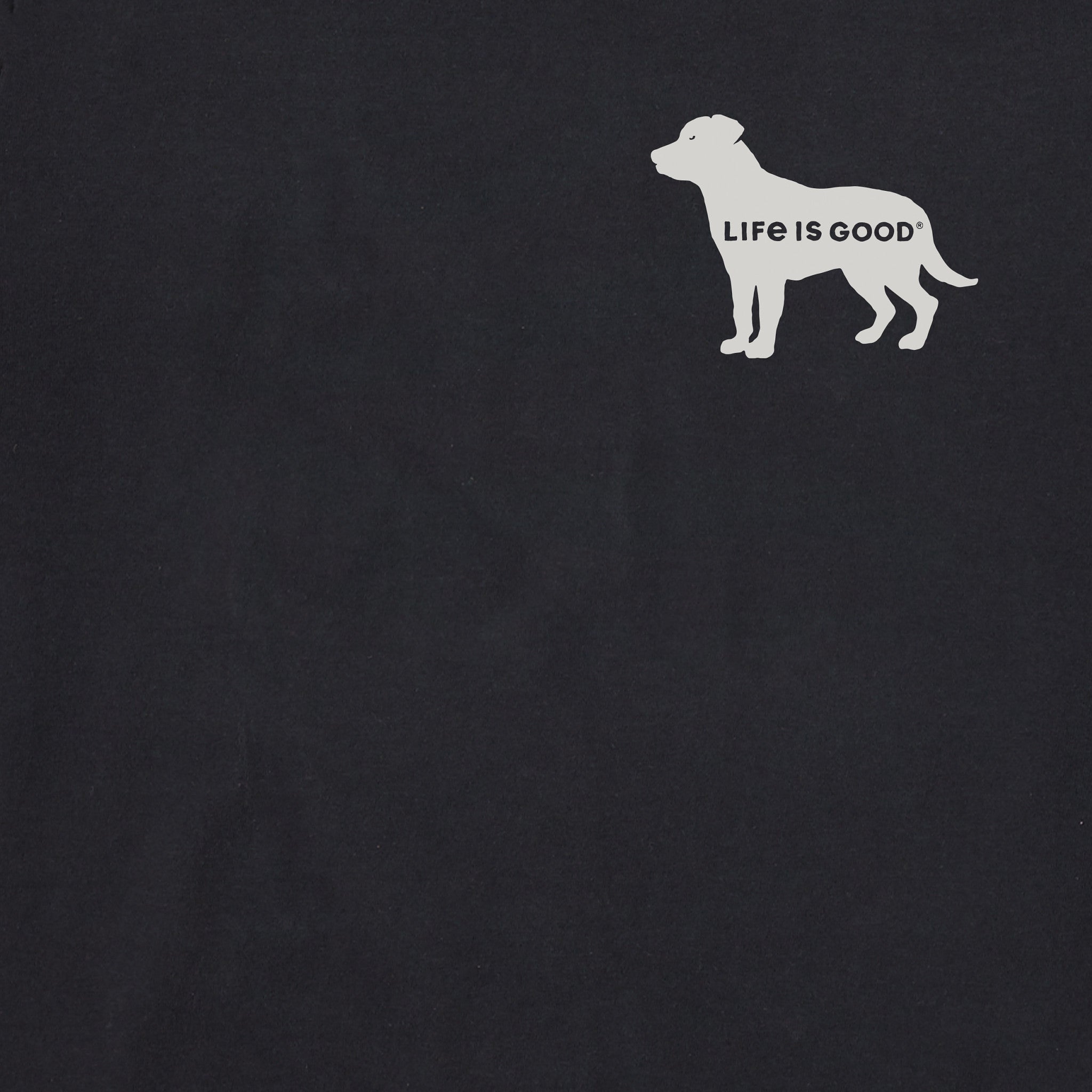 Men's Home of My Dog USA Flag back Short Sleeve Tee