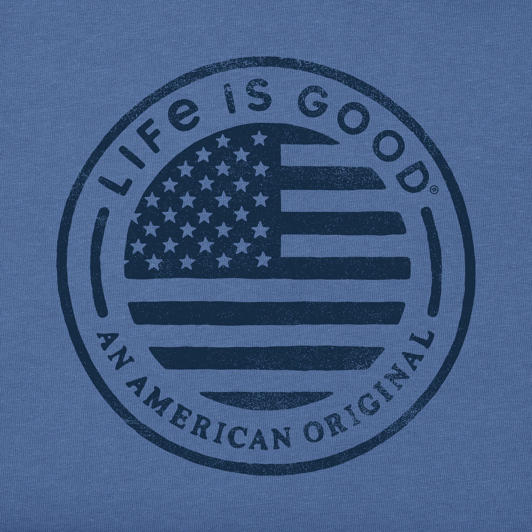Women's American Original Circle Flag Short Sleeve Tee