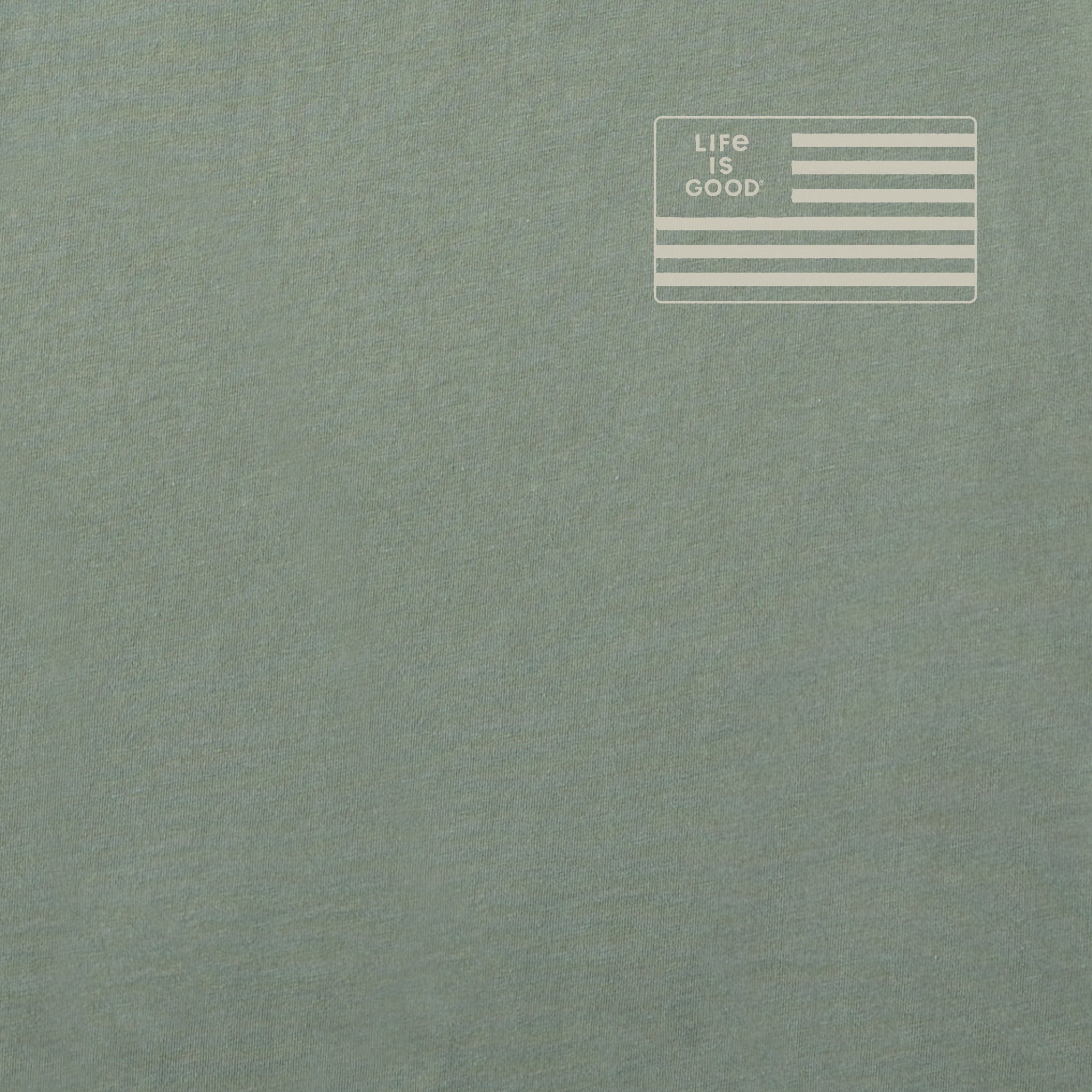 Women's Home of the Brave Flag Short Sleeve Crusher Tee