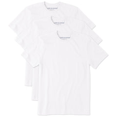 Men's Solid 3 Pack Crusher Crew - White