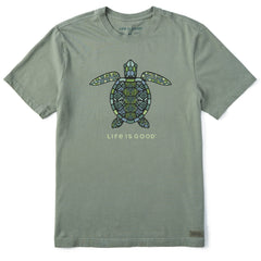 Men's Mandala Turtle Short Sleeve Tee