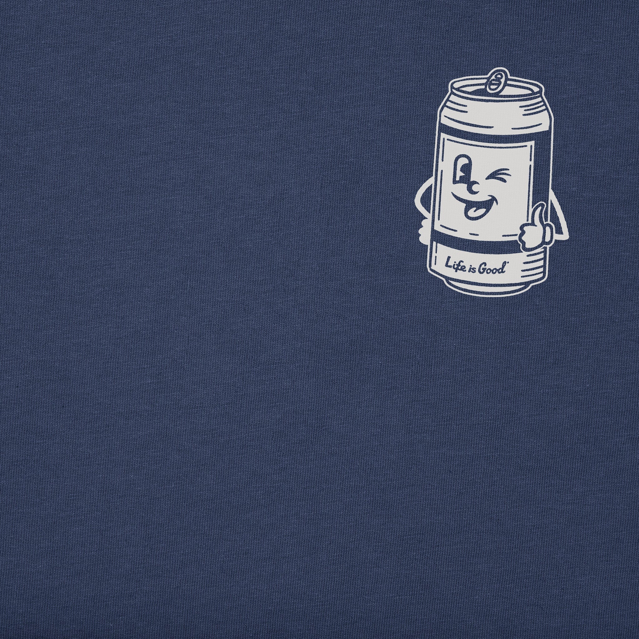 Men's Beer Can Short Sleeve Crusher Tee