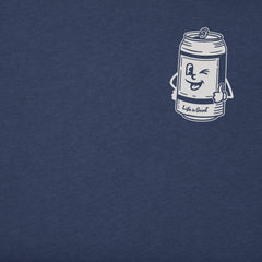 Men's Beer Can Short Sleeve Crusher Tee