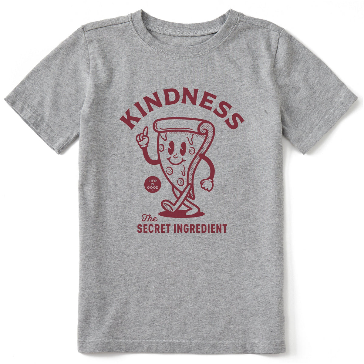 Kids Secret Ingredient Pizza Short Sleeve Crusher Tee