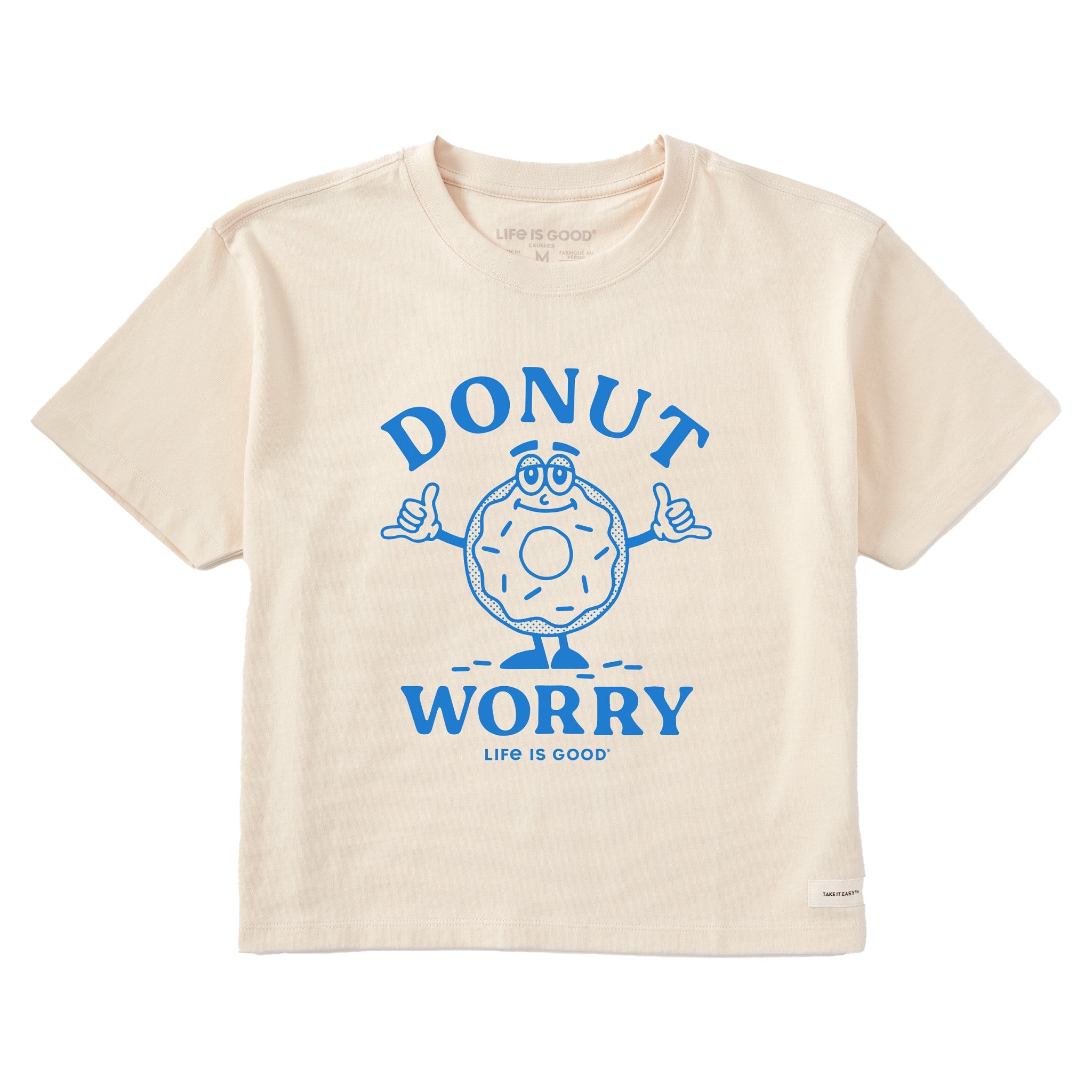 Women's Donut Worry Short Sleeve Crusher Boxy Tee