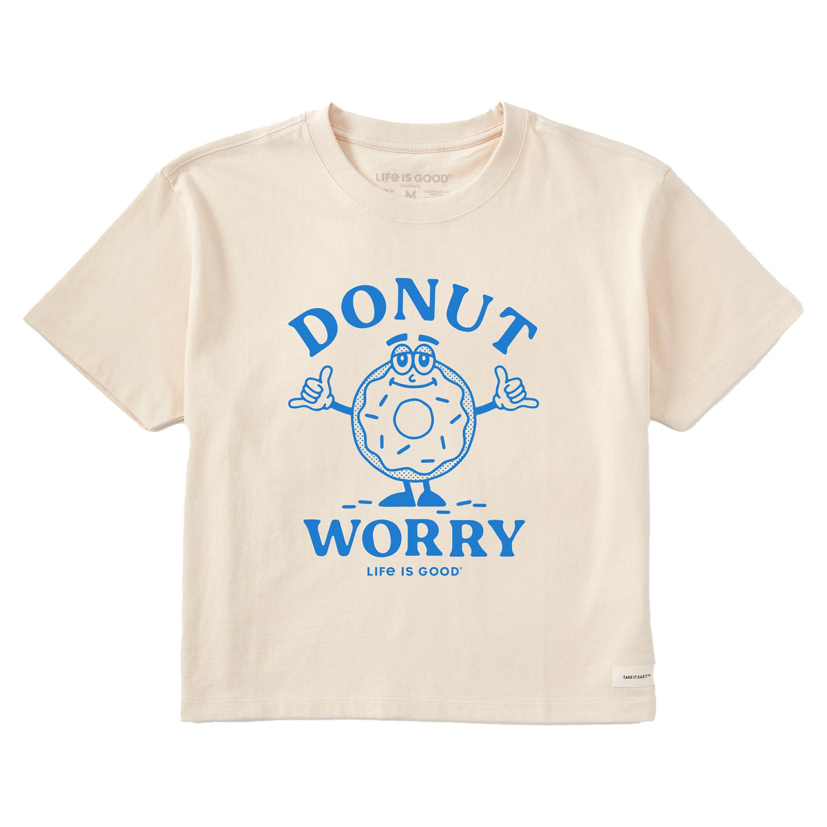 Women's Donut Worry Short Sleeve Crusher Boxy Tee
