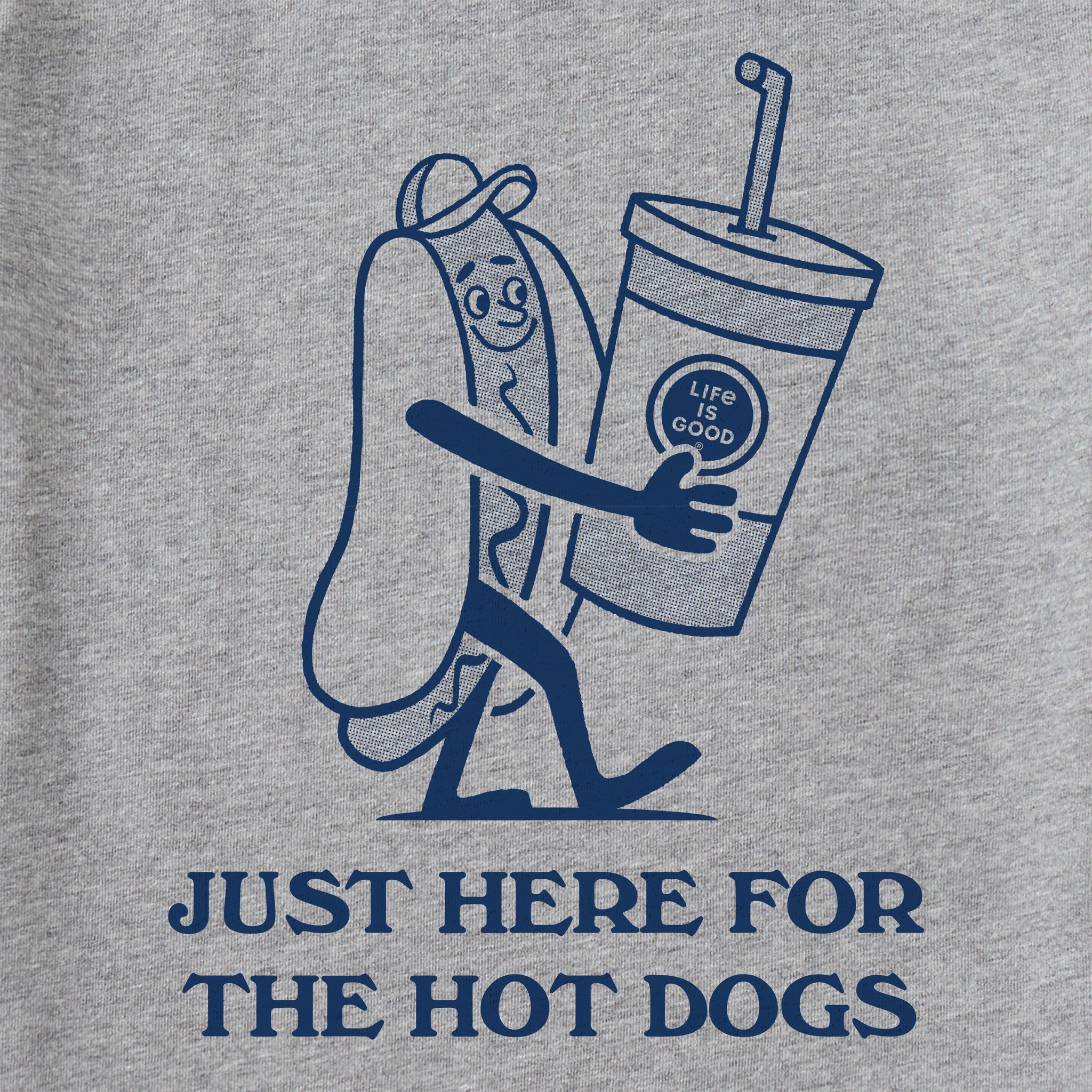 Women's Here for the Hotdogs Short Sleeve Tee