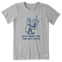 Women's Here for the Hotdogs Short Sleeve Tee