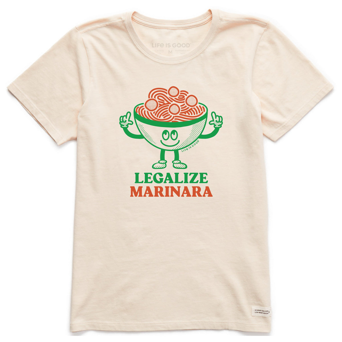 Women's Legalize Marinara Short Sleeve Crusher Tee