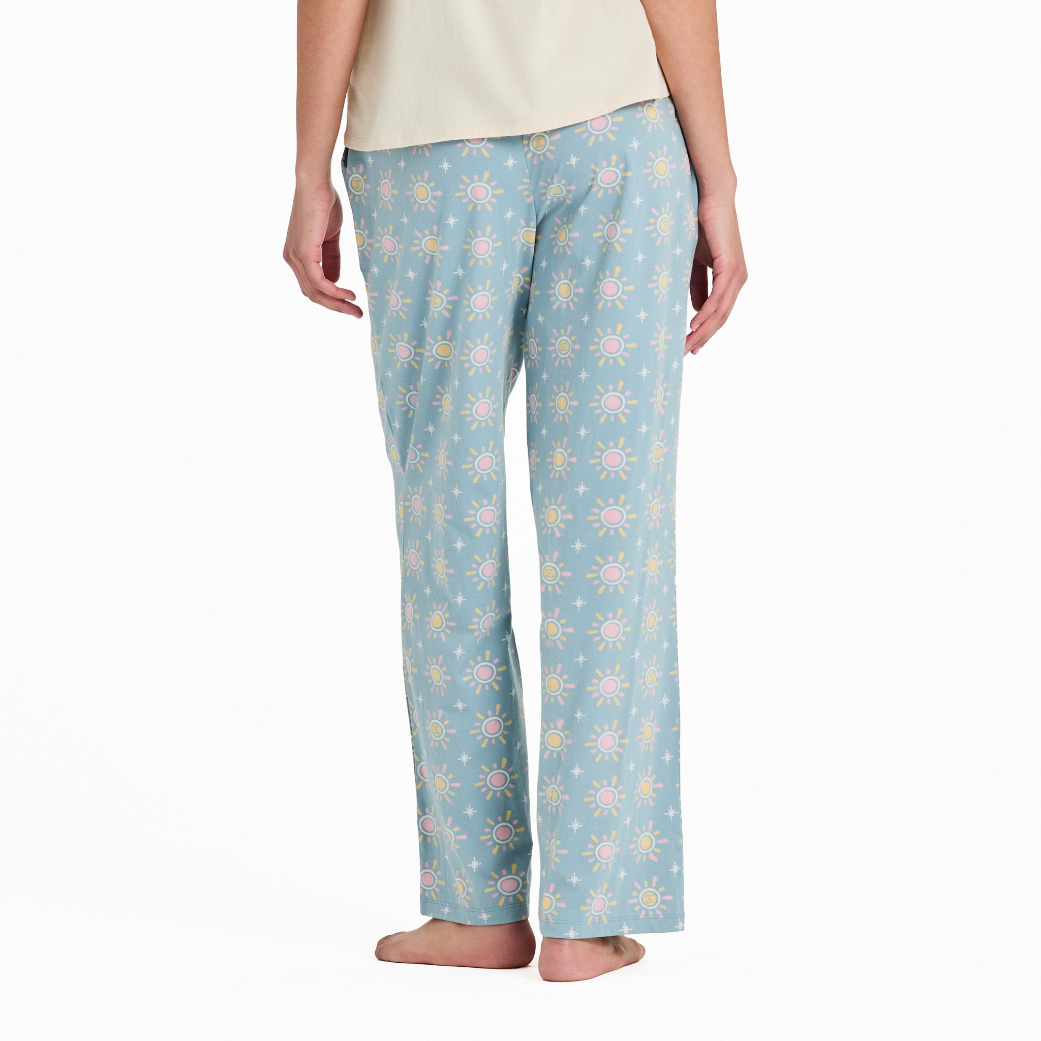 Women's Hello Sunshine Pattern Snuggle Up Sleep Pant