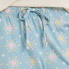 Women's Hello Sunshine Pattern Snuggle Up Sleep Pant