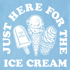 Men's Here for the Ice Cream Short Sleeve Tee