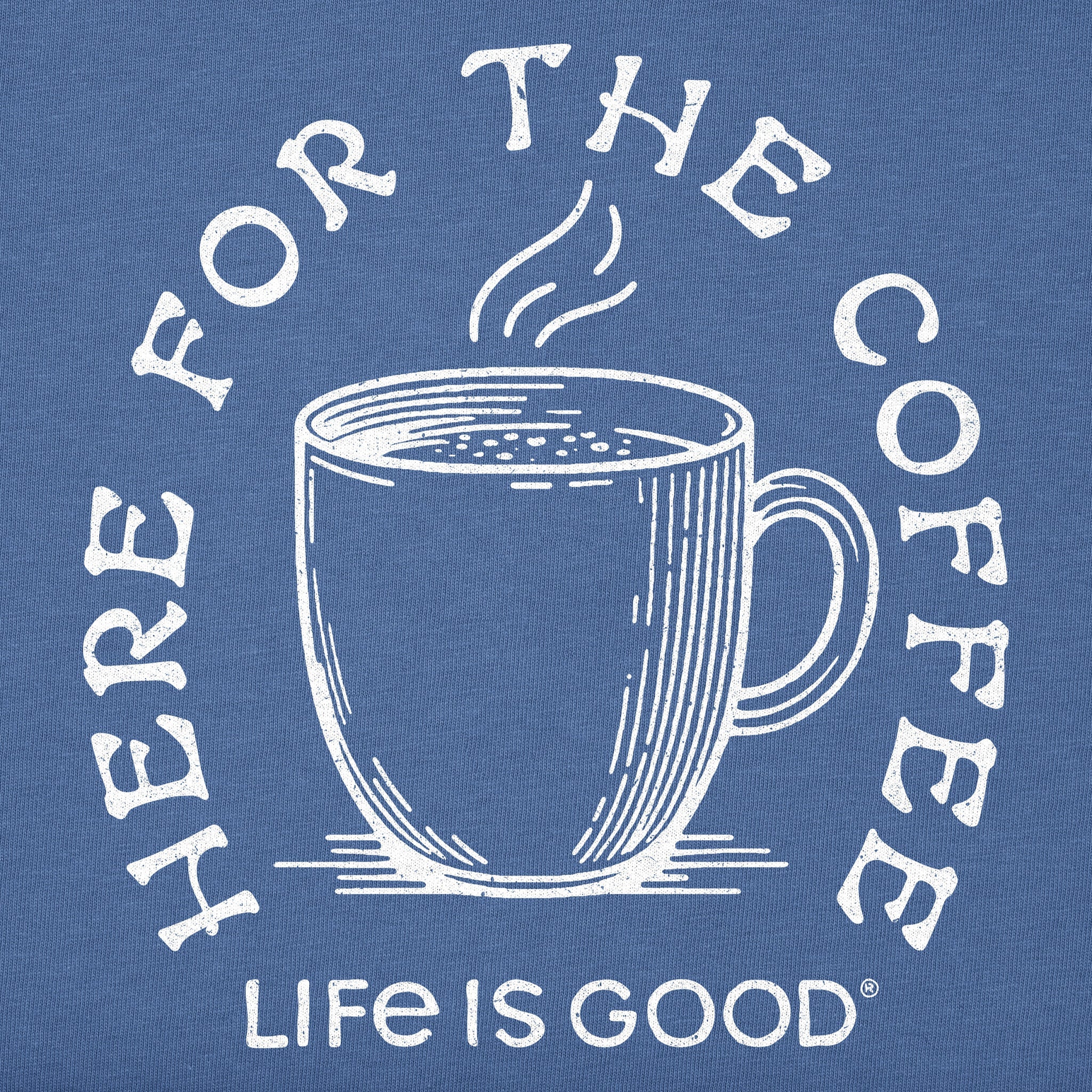 Men's Here for the Coffee Short Sleeve Tee