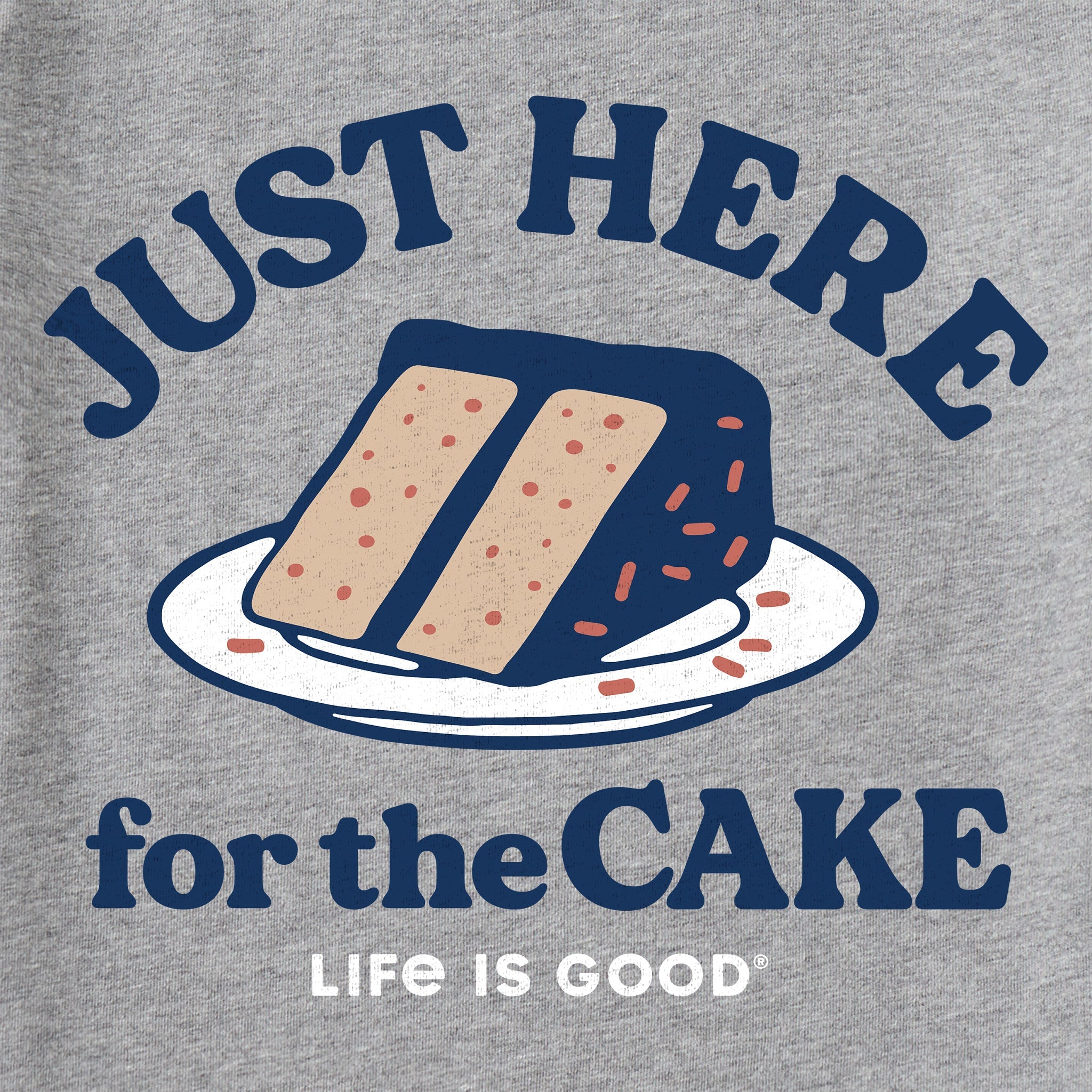 Men's Here for the Cake Short Sleeve Tee