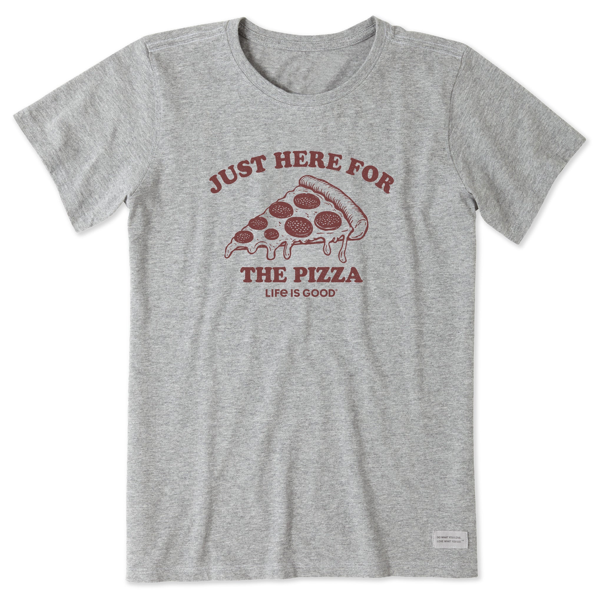 Women's Here for the Pizza (Pepperoni) Short Sleeve Tee