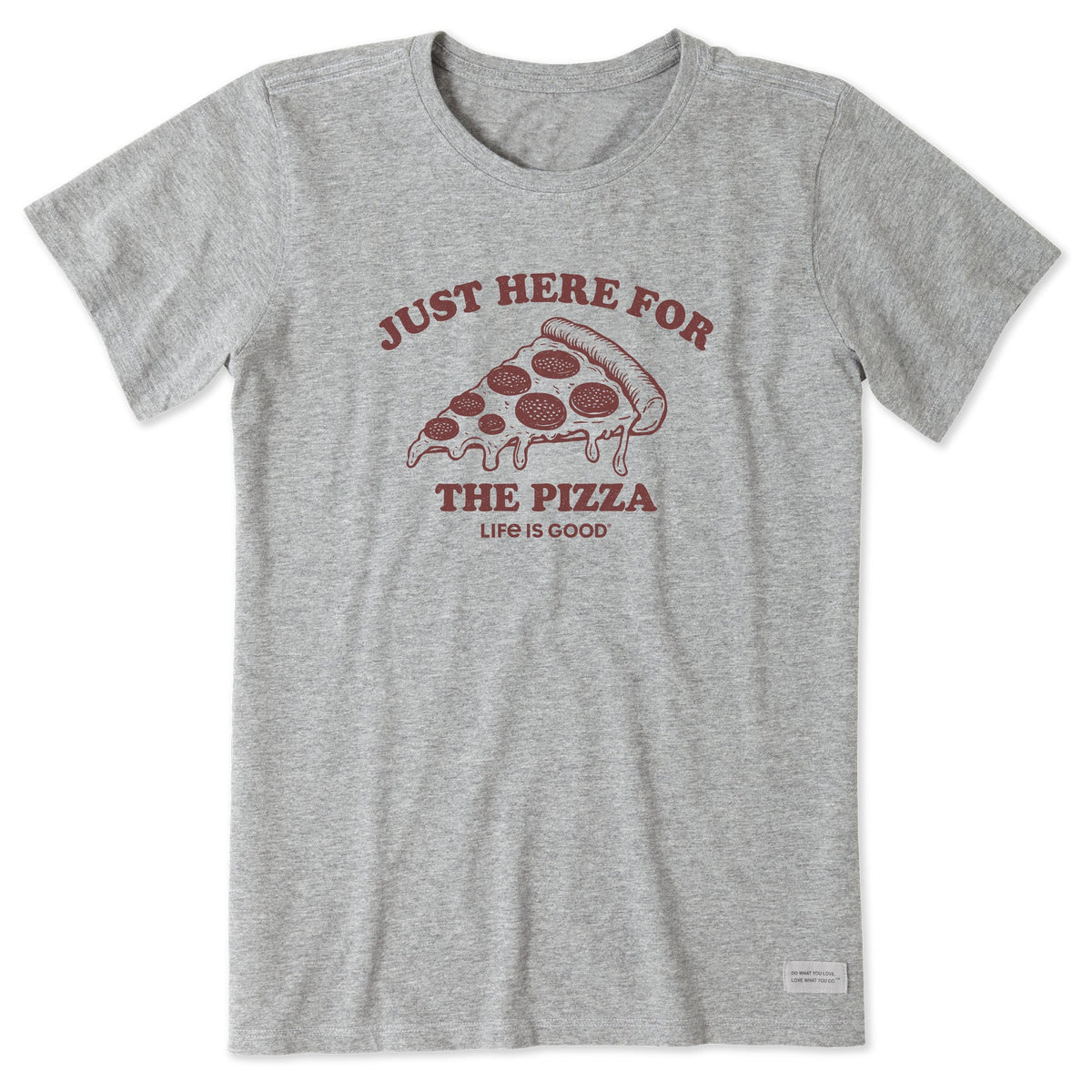 Women's Here for the Pizza (Pepperoni) Short Sleeve Tee