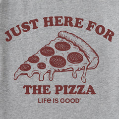 Women's Here for the Pizza (Pepperoni) Short Sleeve Tee