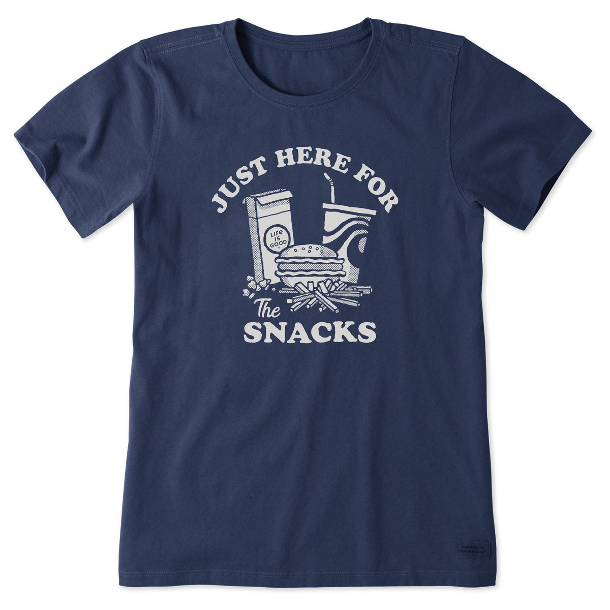 Women's Here for the Snacks Short Sleeve Tee