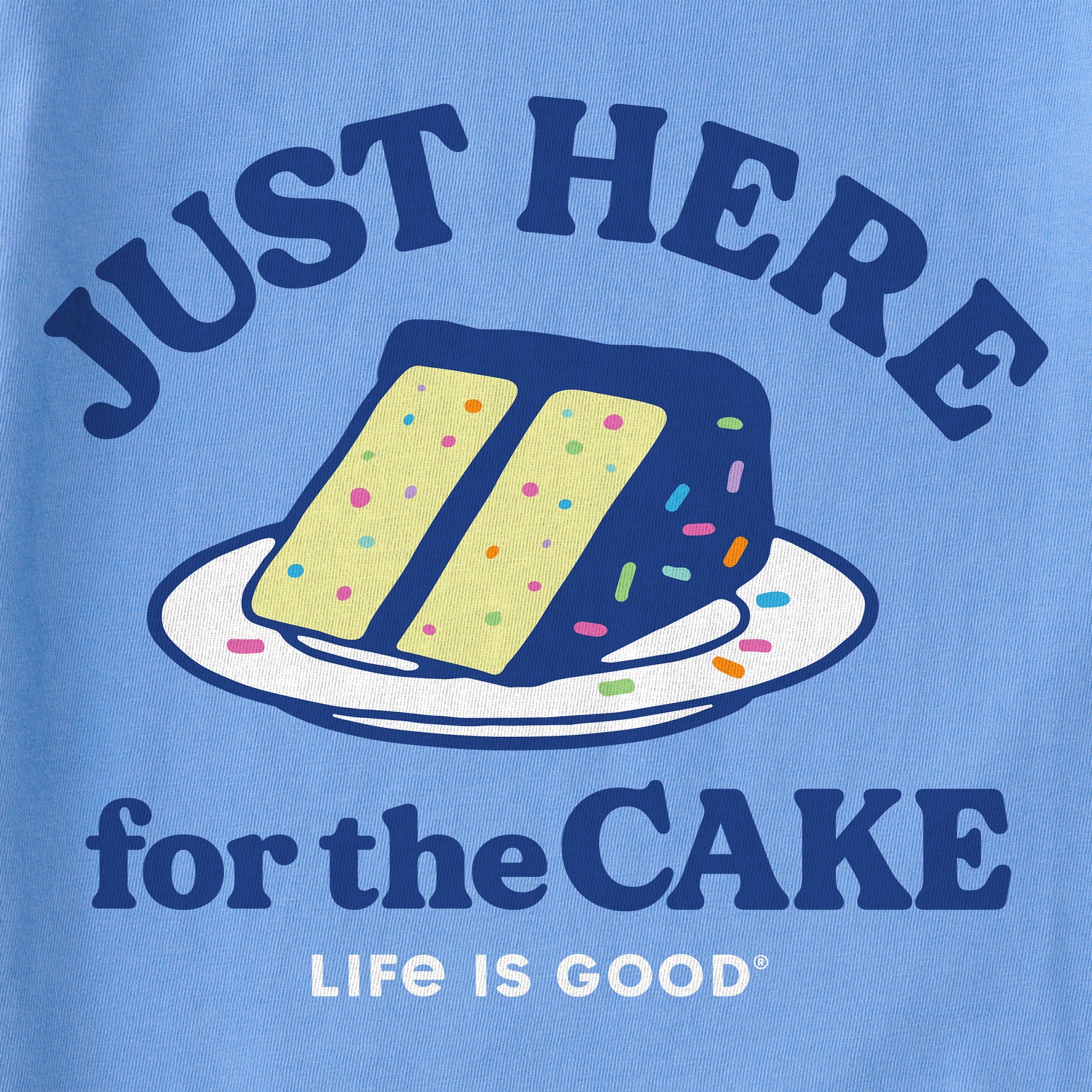 Women's Here for the Cake Short Sleeve Tee