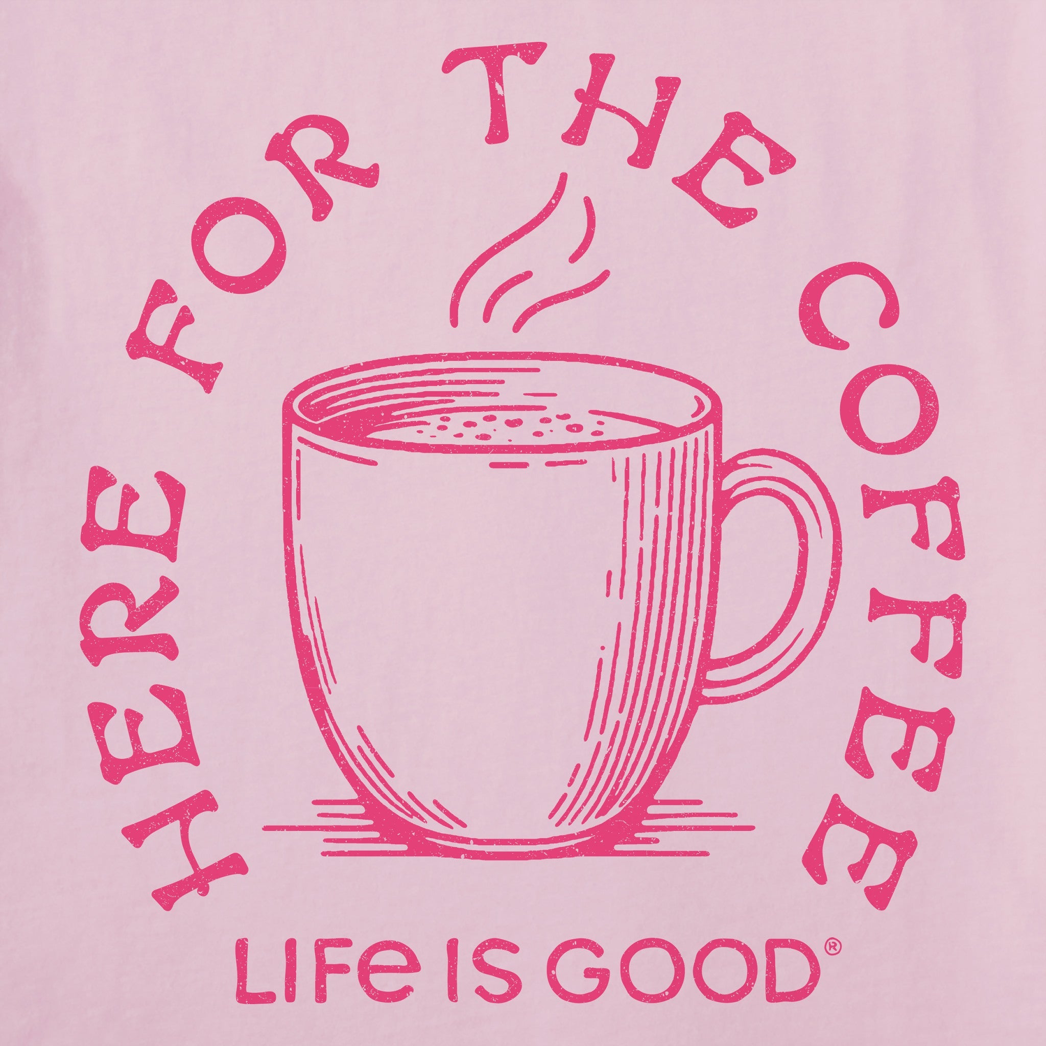 Women's Here for the Coffee Short Sleeve Tee
