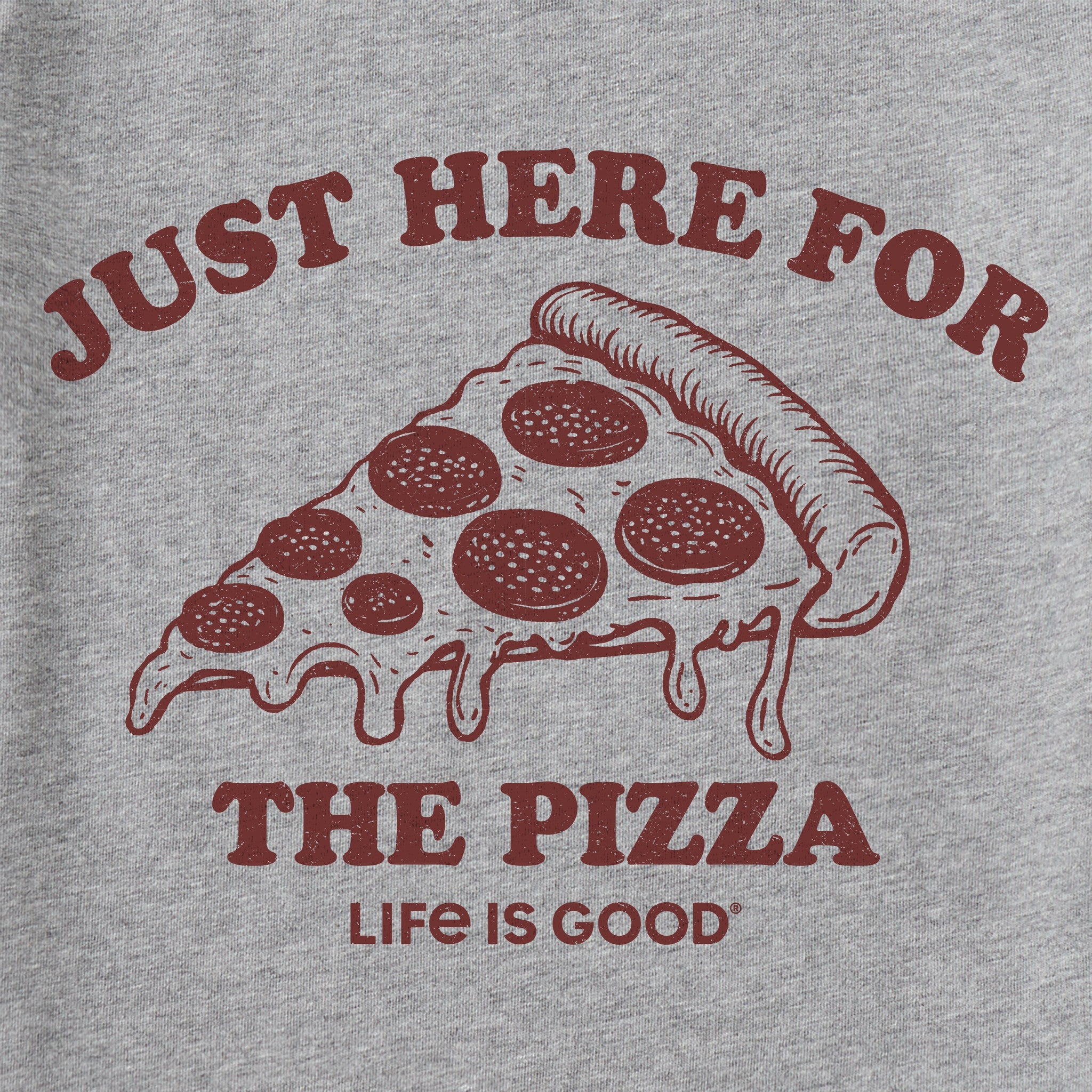 Women's Here for the Pizza (Pepperoni) Short Sleeve Tee