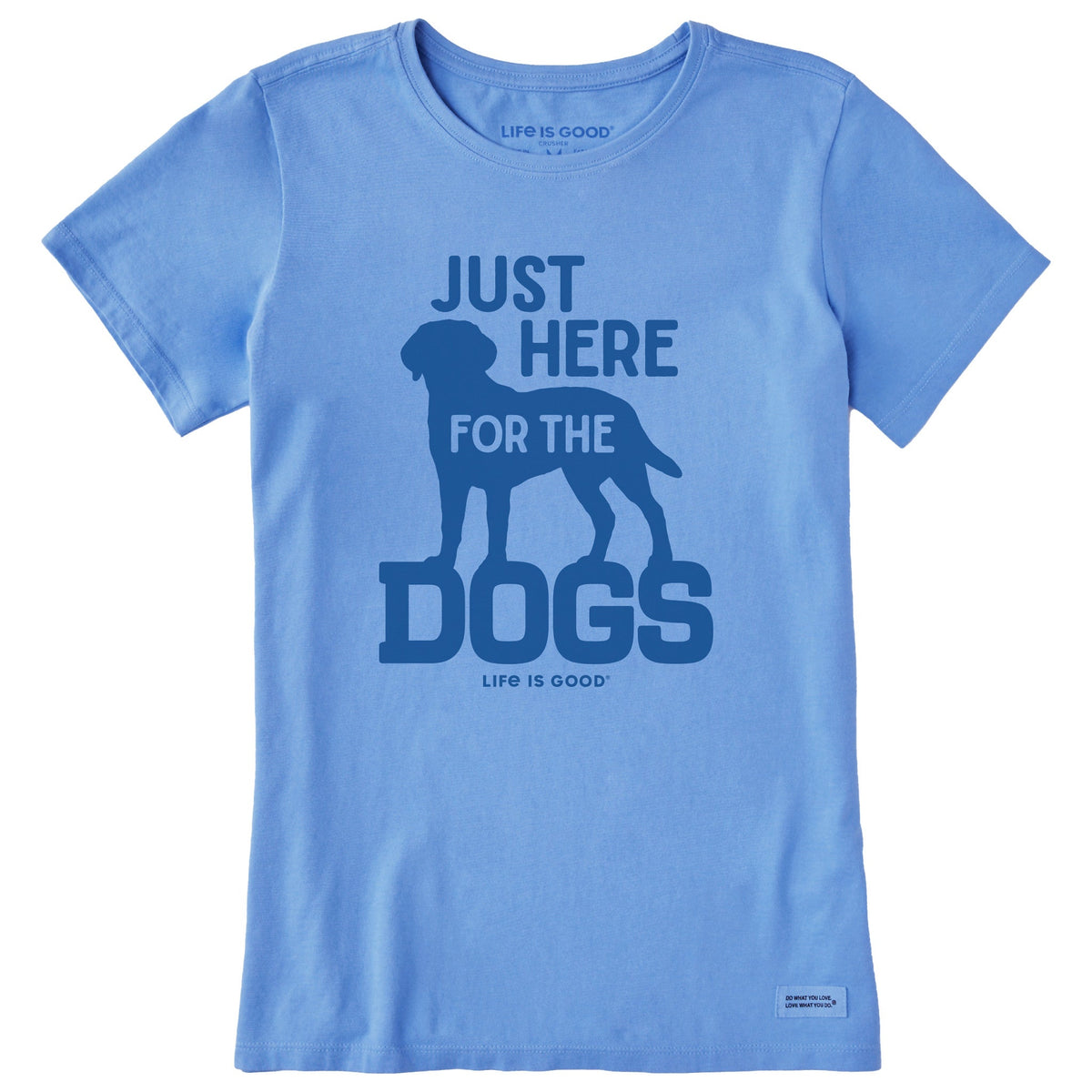 Women's Here for the Dogs Short Sleeve Tee
