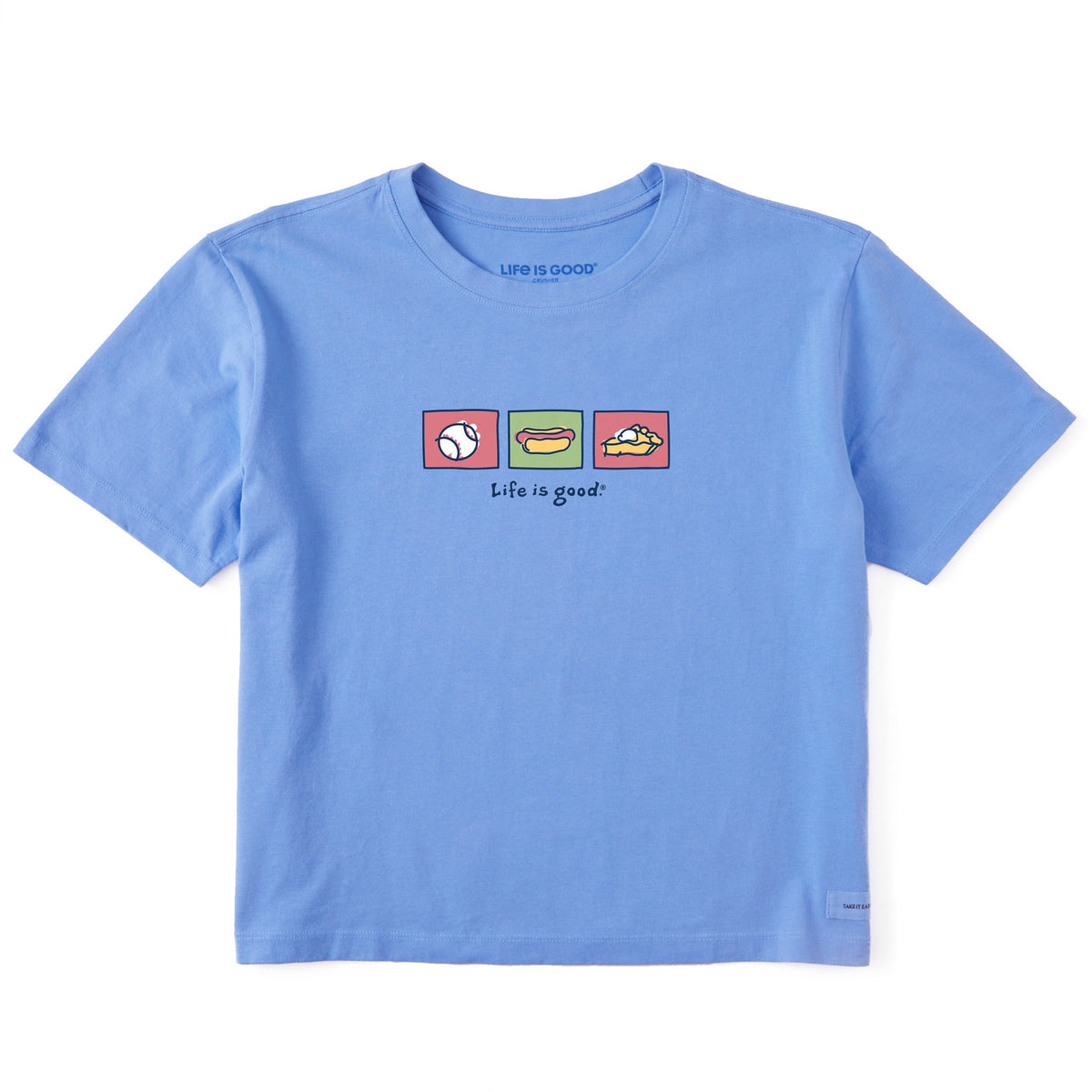 Women's All American Short Sleeve Crusher Boxy Tee