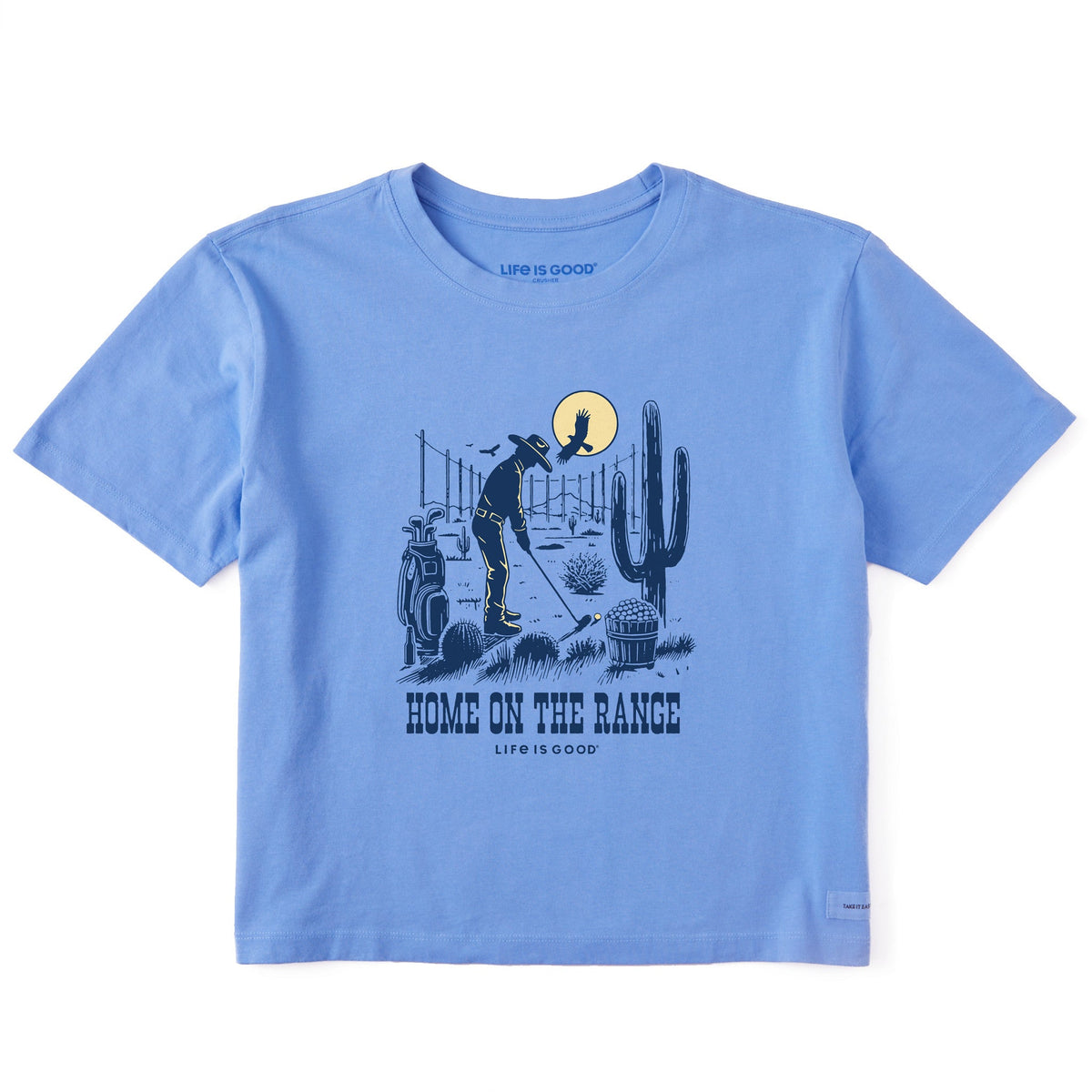 Women's Home on the Range Short Sleeve Crusher Boxy Tee