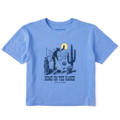 Women's Home on the Range Short Sleeve Crusher Boxy Tee