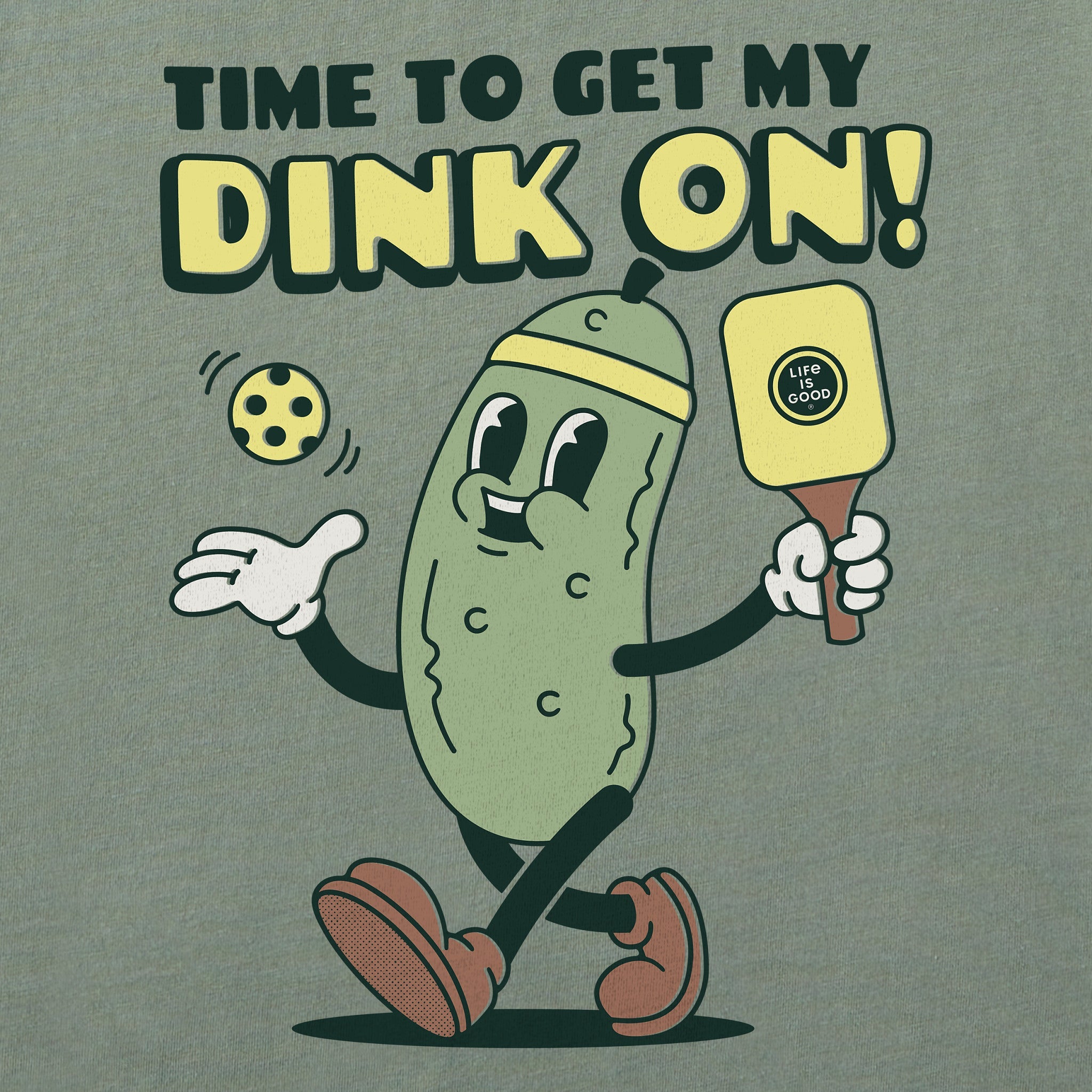 Women's Get my Dink On Short Sleeve Crusher Tee