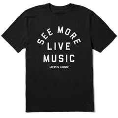 Men's See More Live Music Short Sleeve Tee