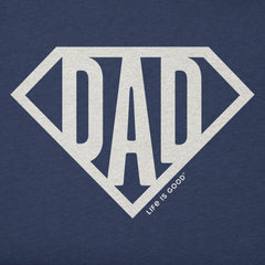 Men's Super Dad Simply True Fleece Hoodie
