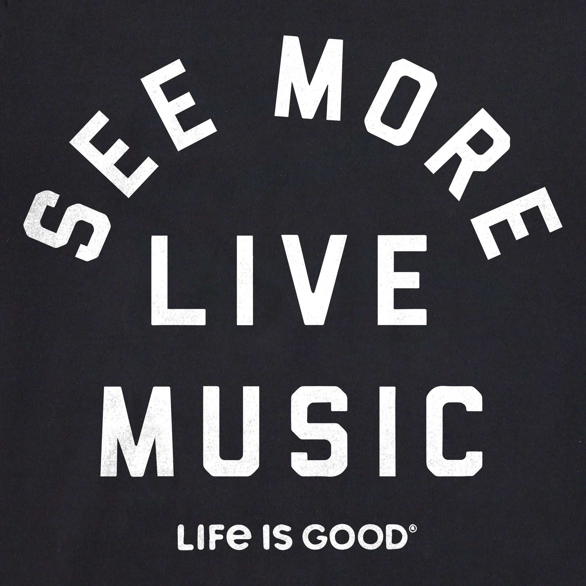 Men's See More Live Music Simply True Fleece Crew
