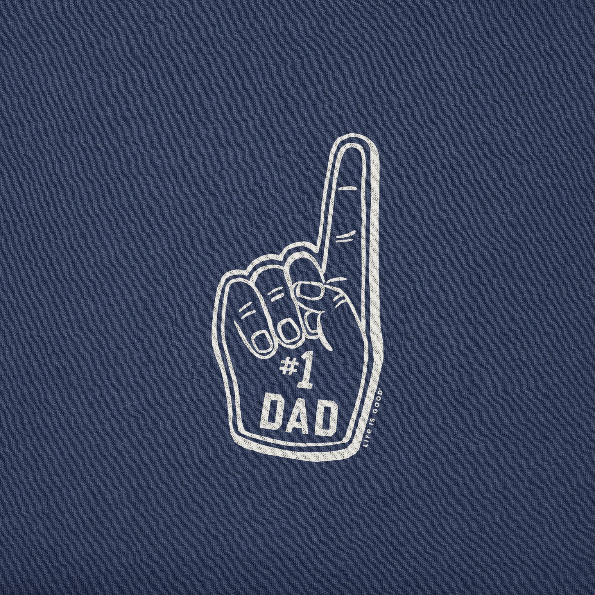 Men's #1 Dad Simply True Fleece Crew