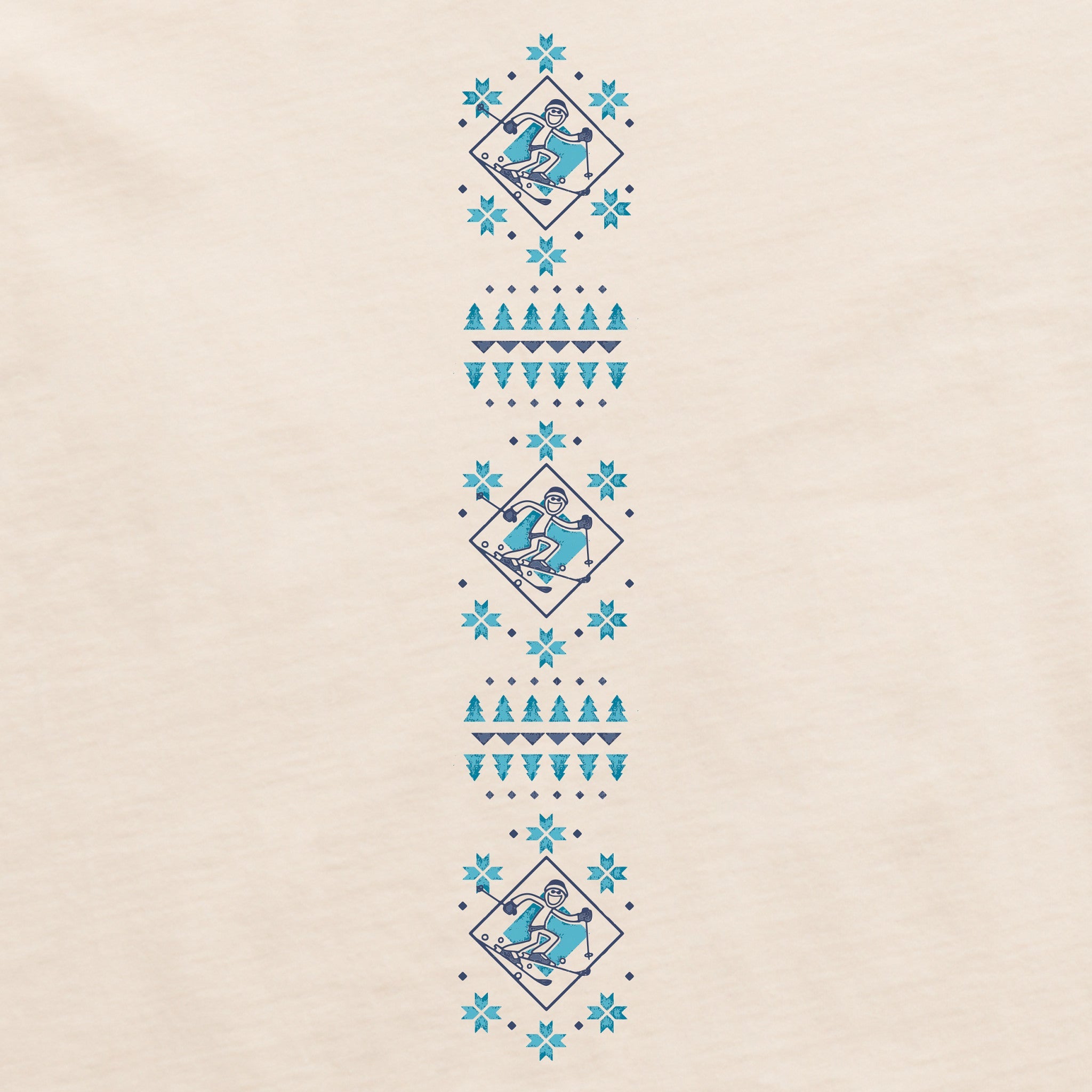 Women's Jake Retro Ski Long Sleeve Crusher Boxy Tee