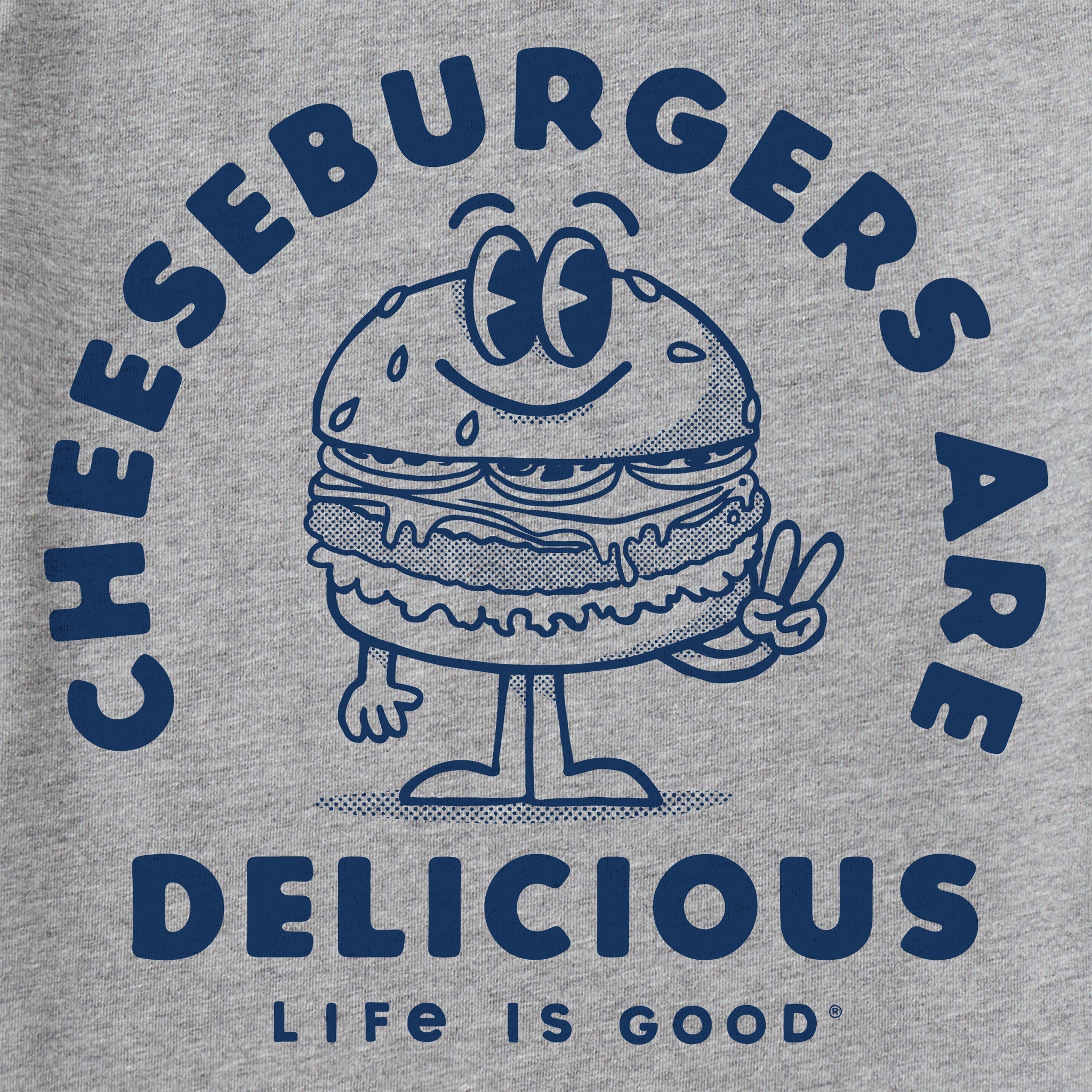 Women's Cheeseburgers are Delicious Short Sleeve Tee