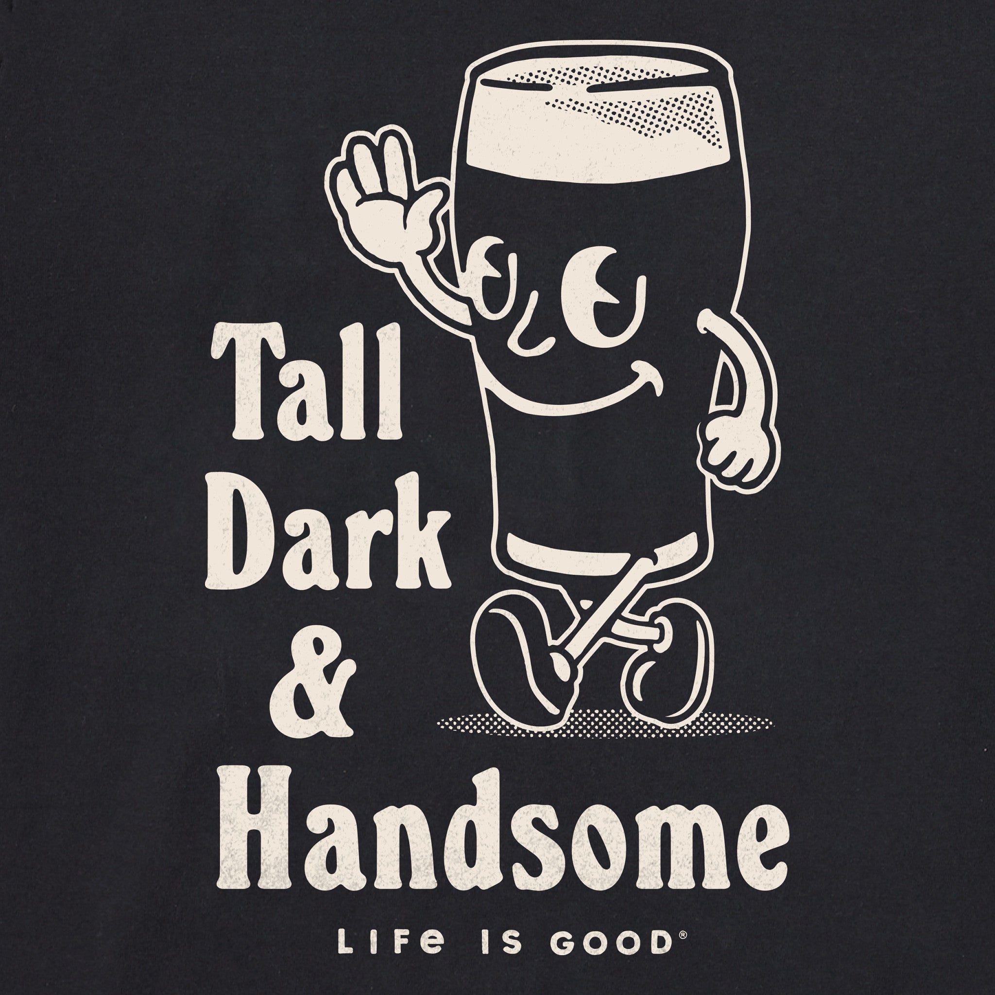 Men's Tall Dark & Handsome Short Sleeve Tee