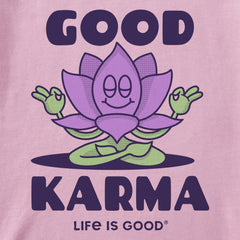 Women's Good Karma Lotus Short Sleeve Tee