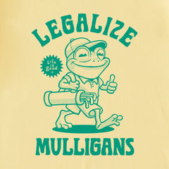 Women's Legalize Mulligans Frog Short Sleeve Tee