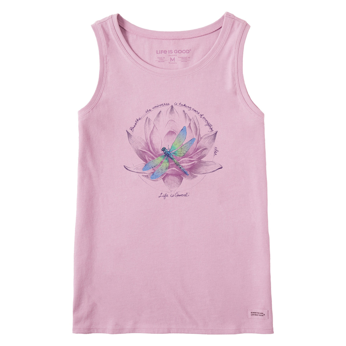 Women's Dragonfly Lotus Breathe Crusher Tank