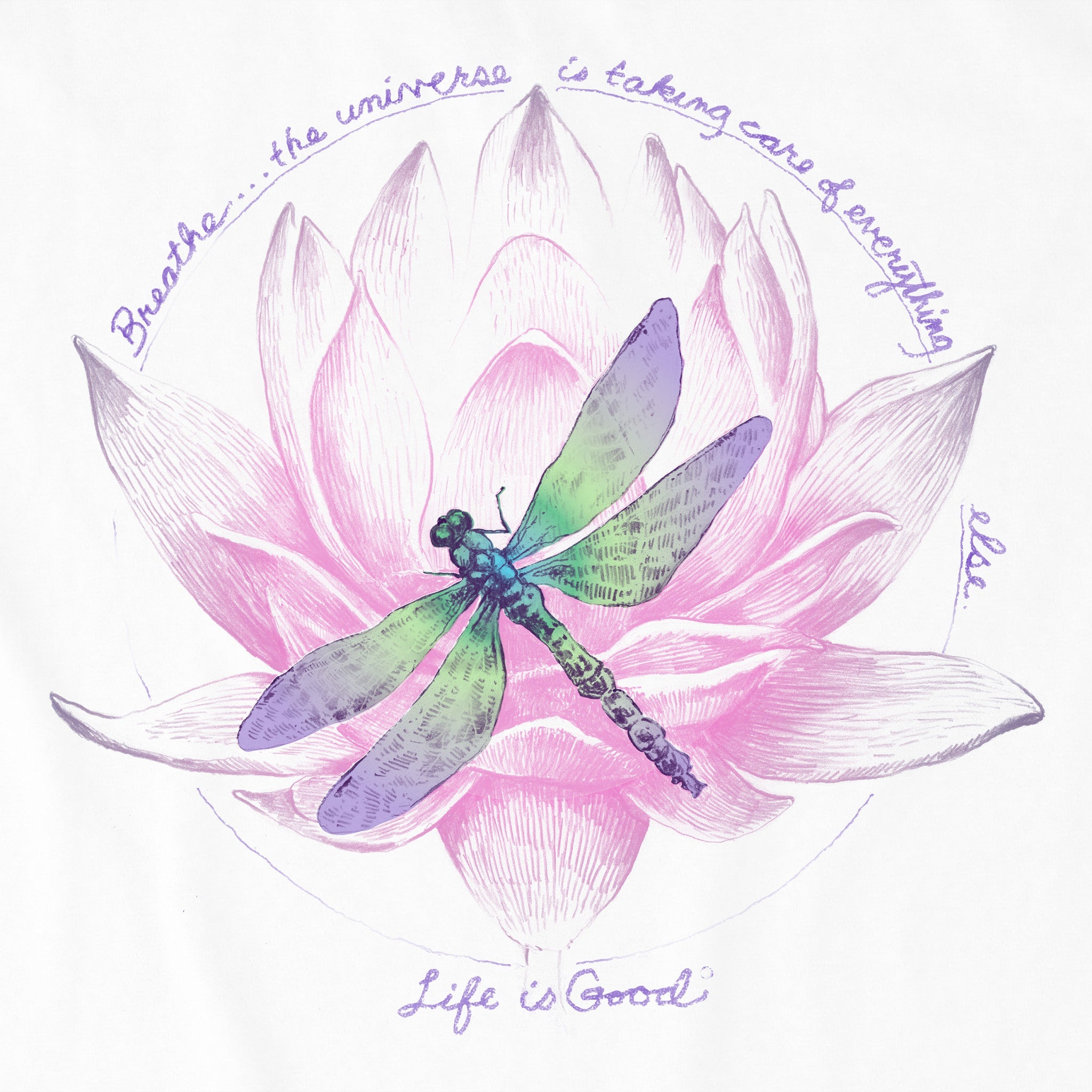 Women's Dragonfly Lotus Breathe Crusher Tank