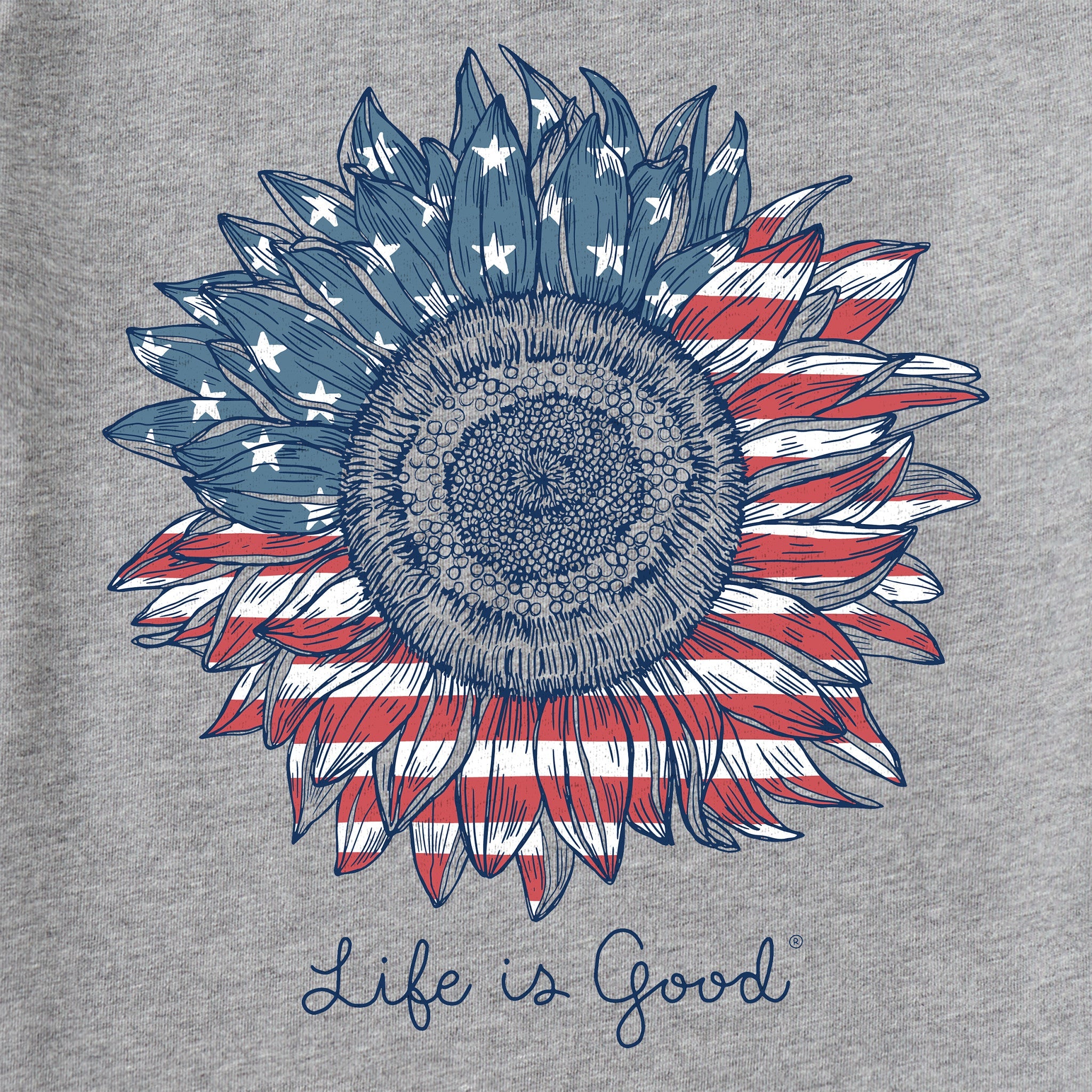 Women's American Sunflower Crusher Tank