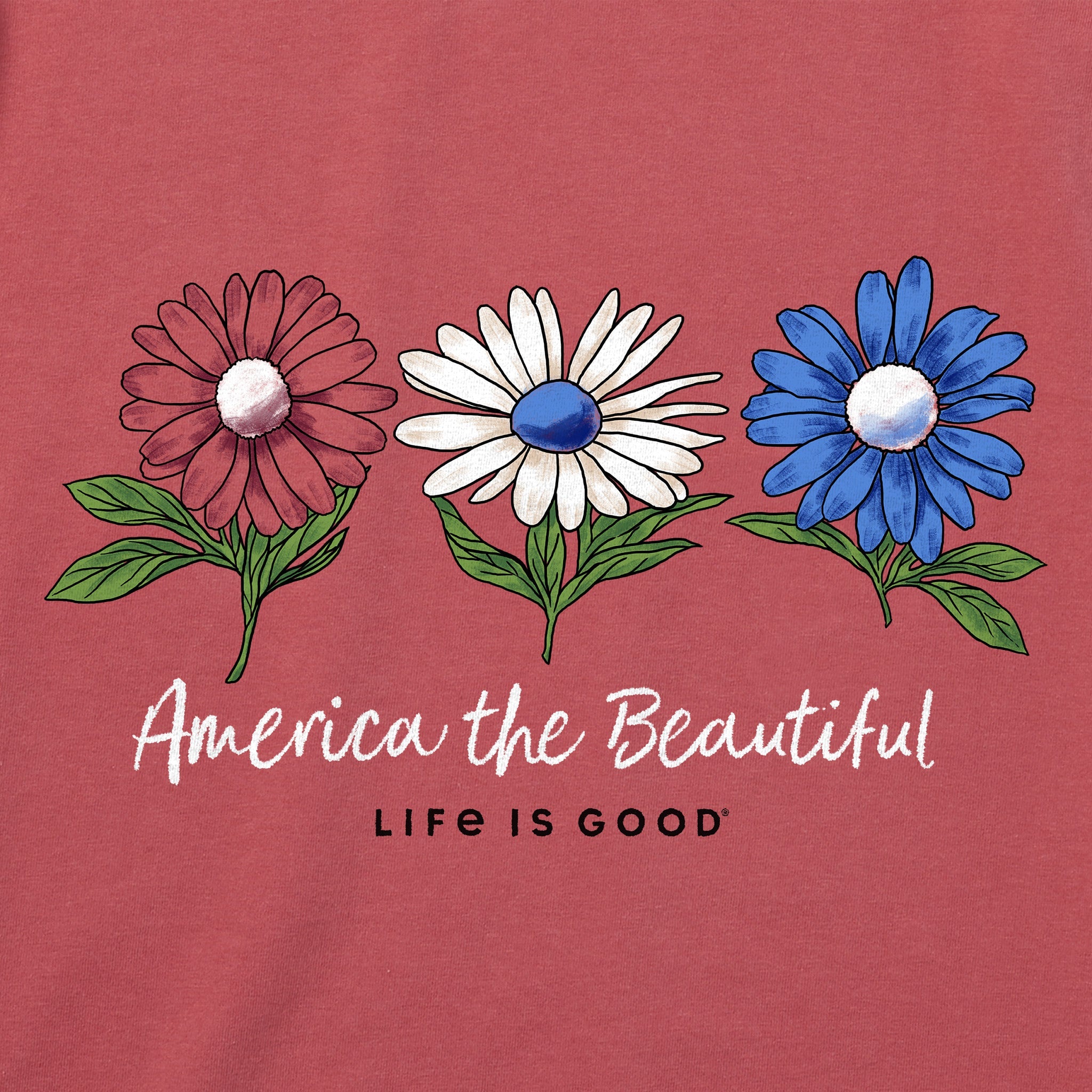 Women's America the Beautiful Daisies Crusher Tank